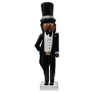 Ethnic Groom Wedding Day Anniversary 16" Christmas Nutcracker